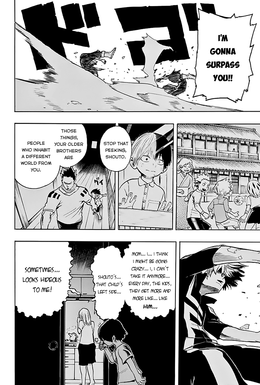 Boku no Hero Academia Chapter 39 page 14 - Chapter 39: Todoroki Shouto: The Origin