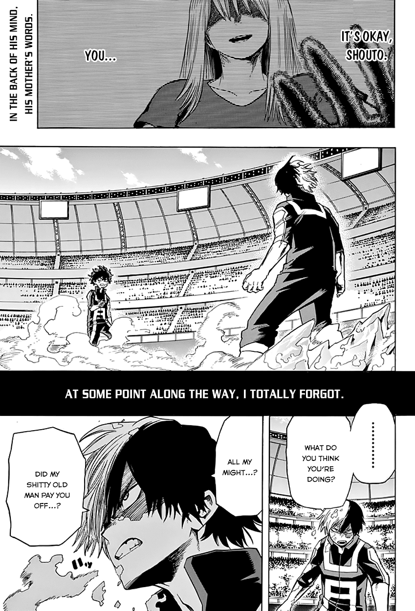 Boku no Hero Academia Chapter 39 page 3 - Chapter 39: Todoroki Shouto: The Origin