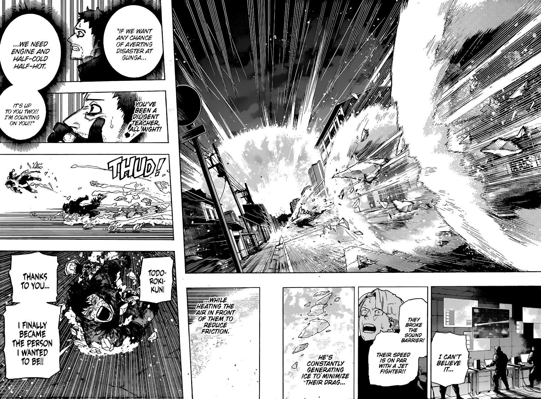 Boku no Hero Academia Chapter 390 page 3 - Chapter 390: Shoto Todoroki : Rising