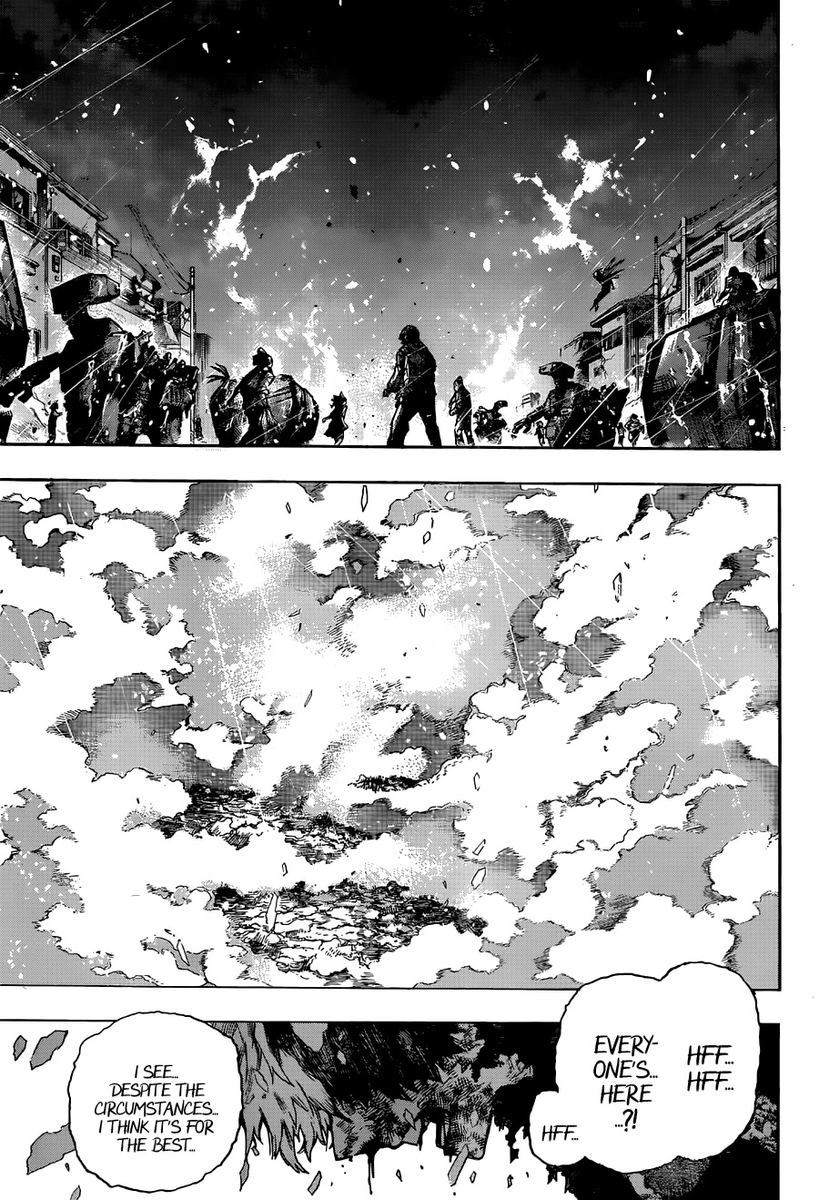 Boku no Hero Academia Chapter 390 page 9 - Chapter 390: Shoto Todoroki : Rising