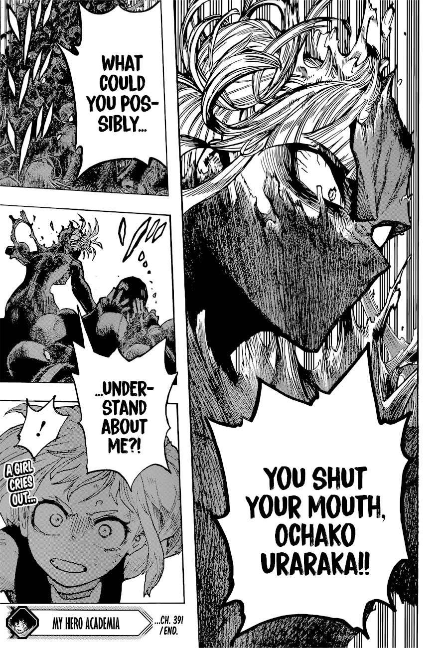 Boku no Hero Academia Chapter 391 page 9 - Chapter 391: The World She Rejected