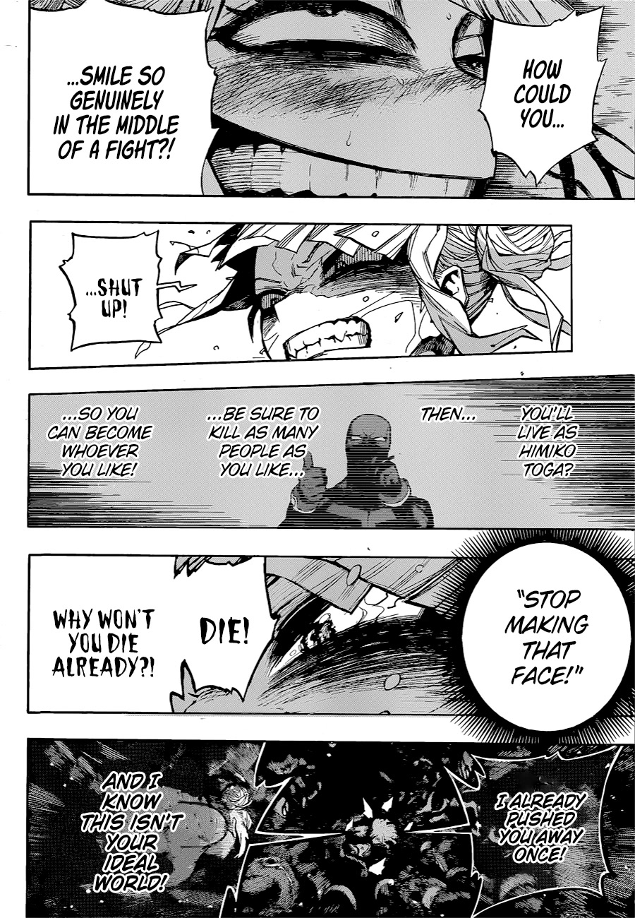 Boku no Hero Academia Chapter 393 page 12 - Chapter 393: A Girl's Ego