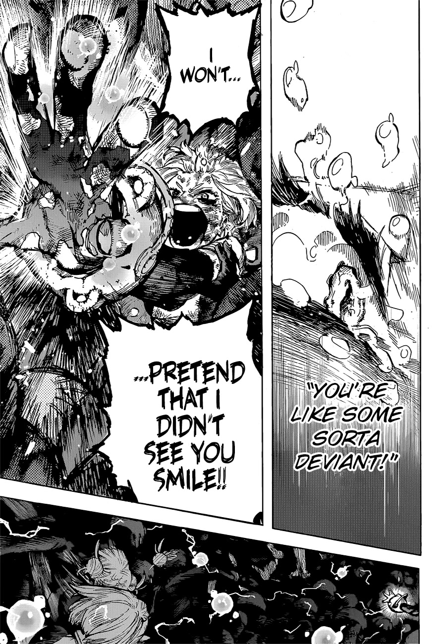 Boku no Hero Academia Chapter 393 page 15 - Chapter 393: A Girl's Ego