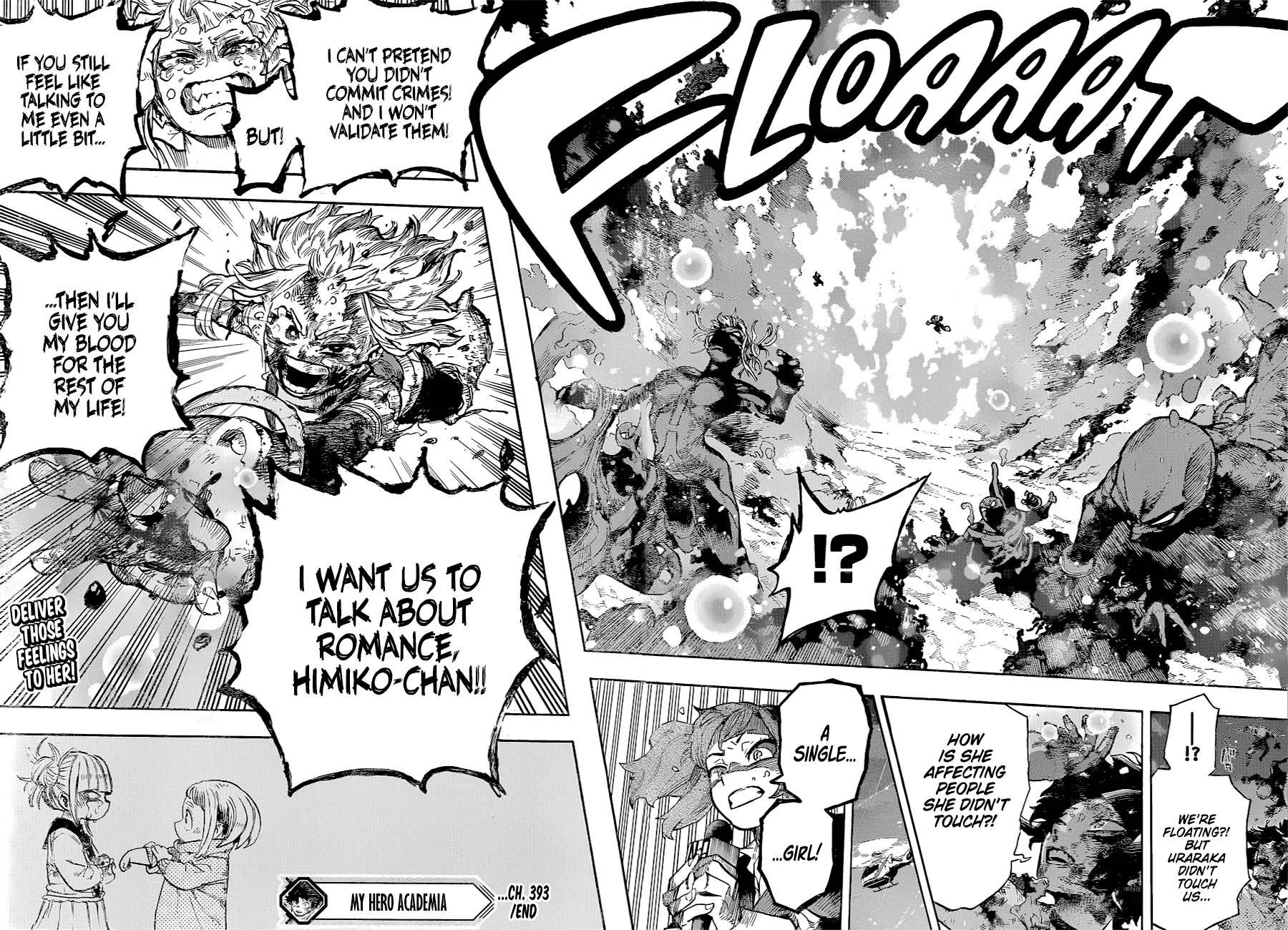 Boku no Hero Academia Chapter 393 page 16 - Chapter 393: A Girl's Ego