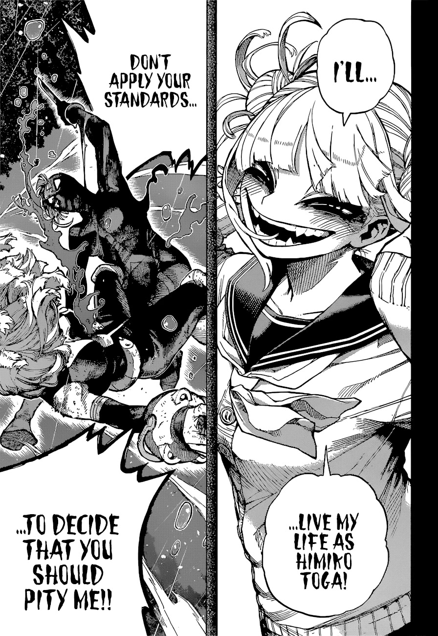 Boku no Hero Academia Chapter 393 page 4 - Chapter 393: A Girl's Ego