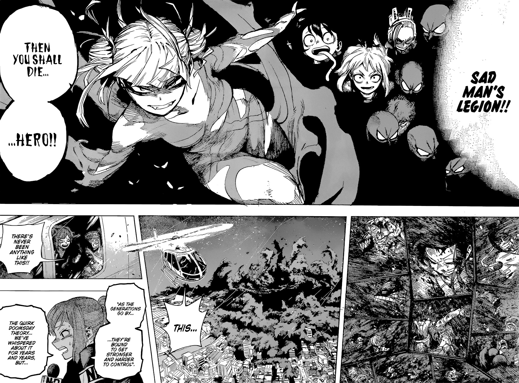 Boku no Hero Academia Chapter 393 page 7 - Chapter 393: A Girl's Ego