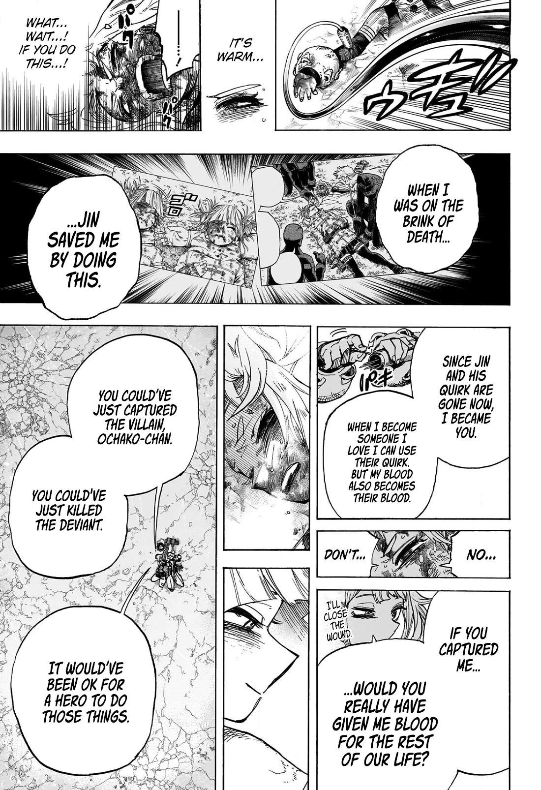 Boku no Hero Academia Chapter 395 page 10 - Chapter 395: Beyond Hapiness