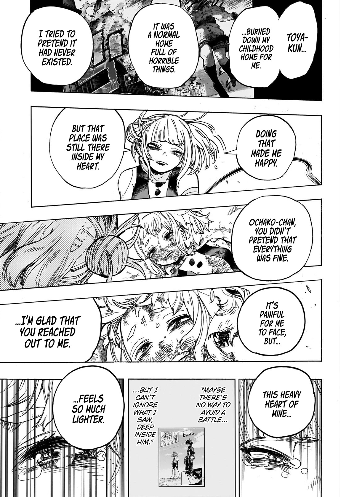 Boku no Hero Academia Chapter 395 page 12 - Chapter 395: Beyond Hapiness