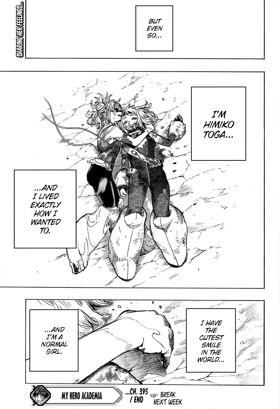 Boku no Hero Academia Chapter 395 page 15 - Chapter 395: Beyond Hapiness