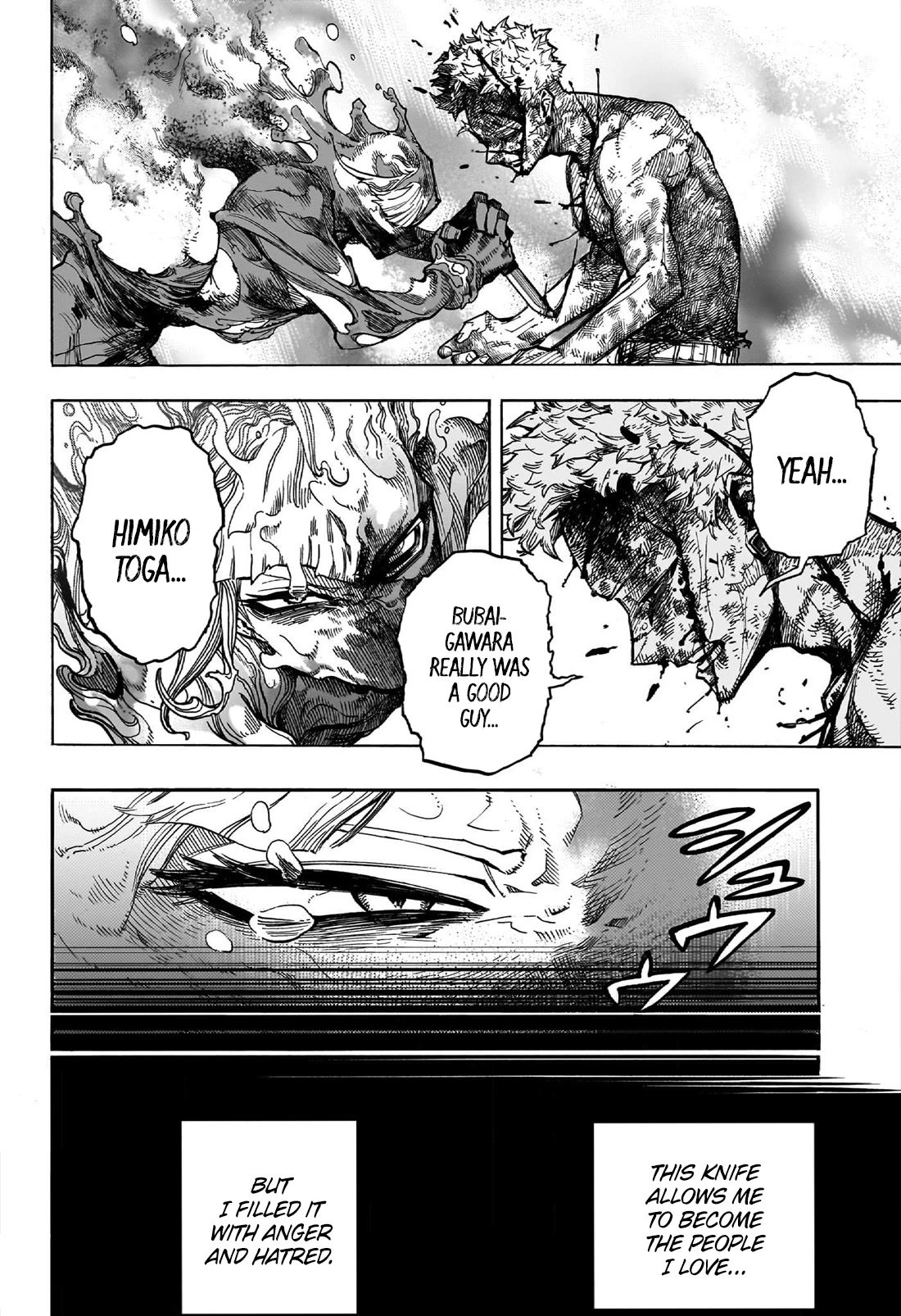 Boku no Hero Academia Chapter 395 page 3 - Chapter 395: Beyond Hapiness