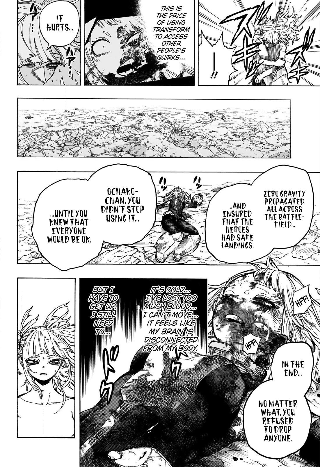 Boku no Hero Academia Chapter 395 page 5 - Chapter 395: Beyond Hapiness