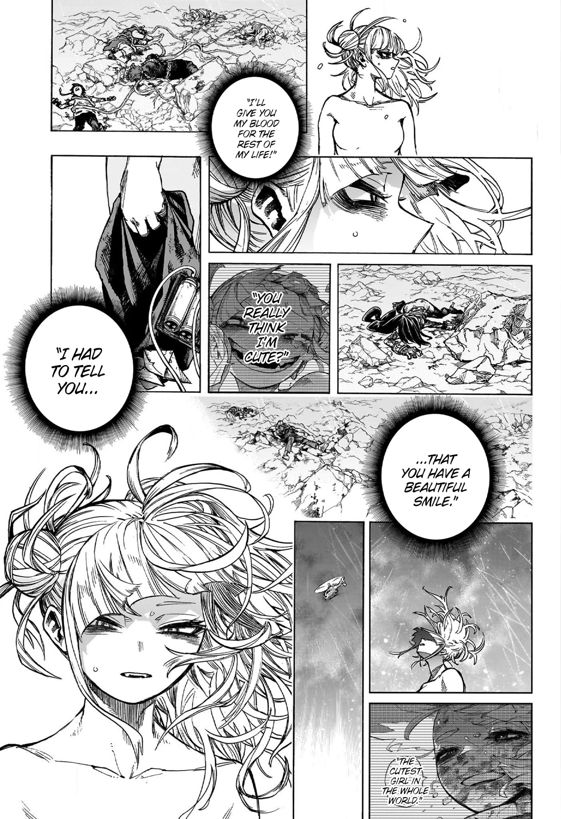 Boku no Hero Academia Chapter 395 page 6 - Chapter 395: Beyond Hapiness