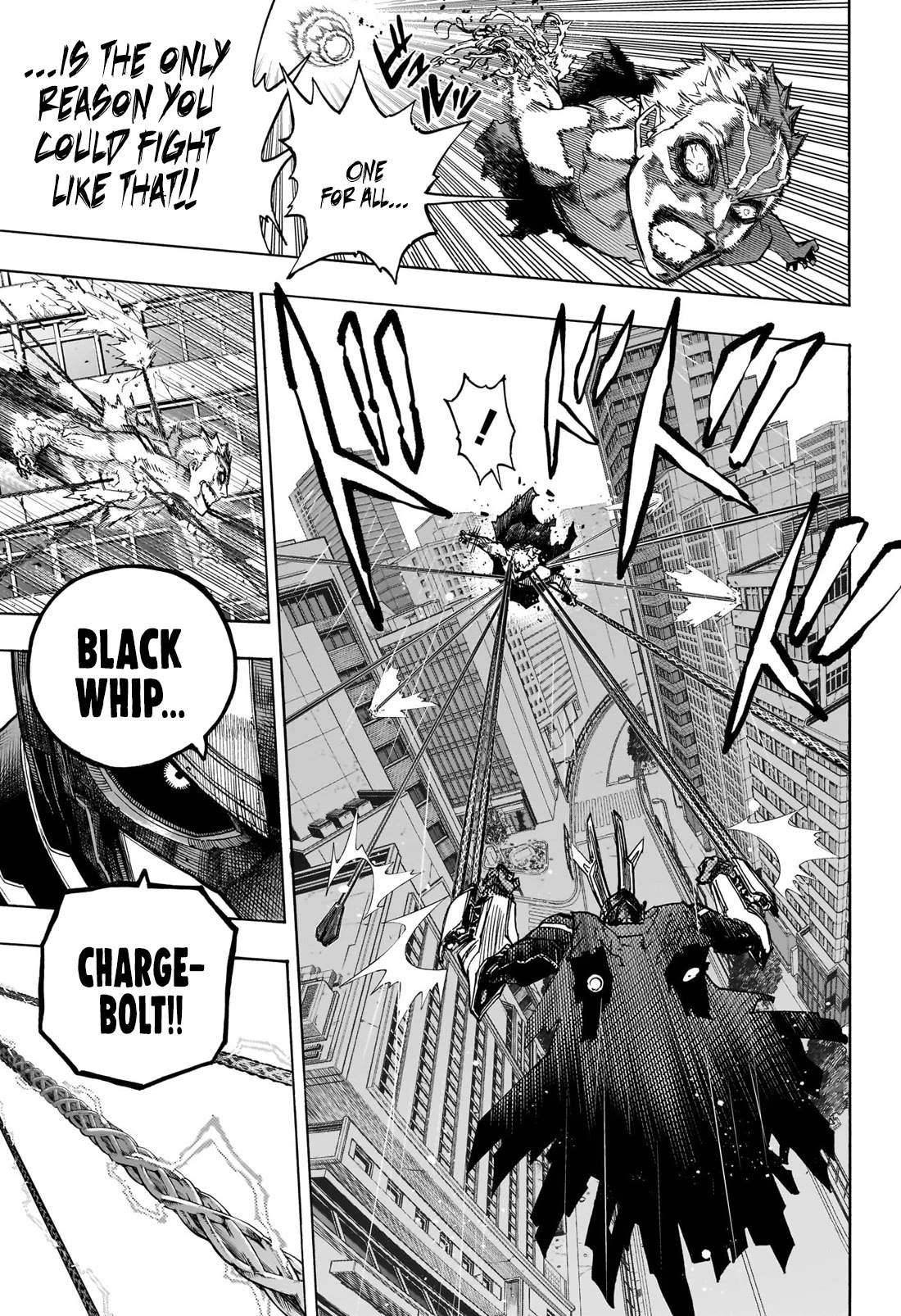 Boku no Hero Academia Chapter 396 page 11 - Chapter 396: A Quirkless Fight