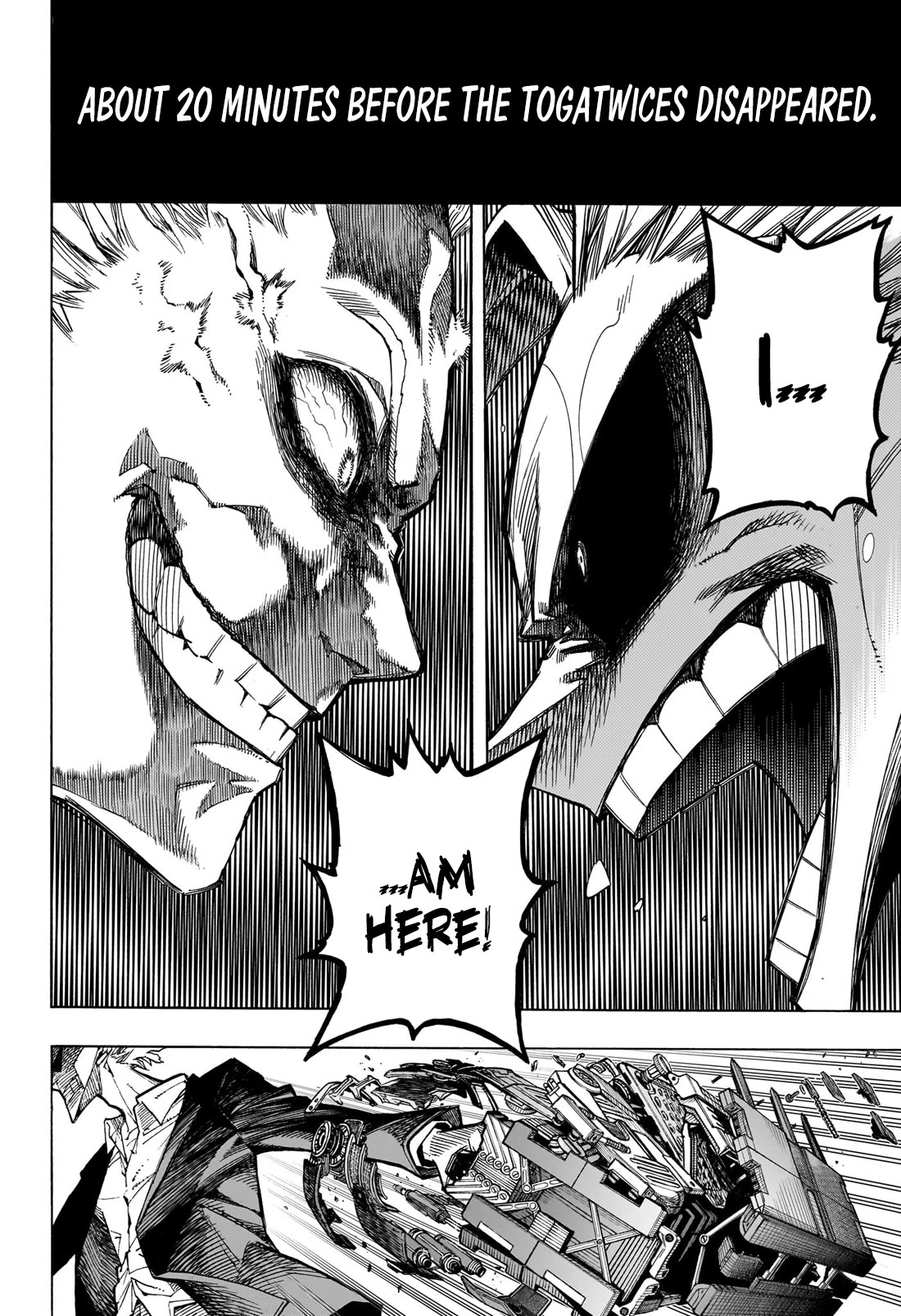 Boku no Hero Academia Chapter 396 page 3 - Chapter 396: A Quirkless Fight