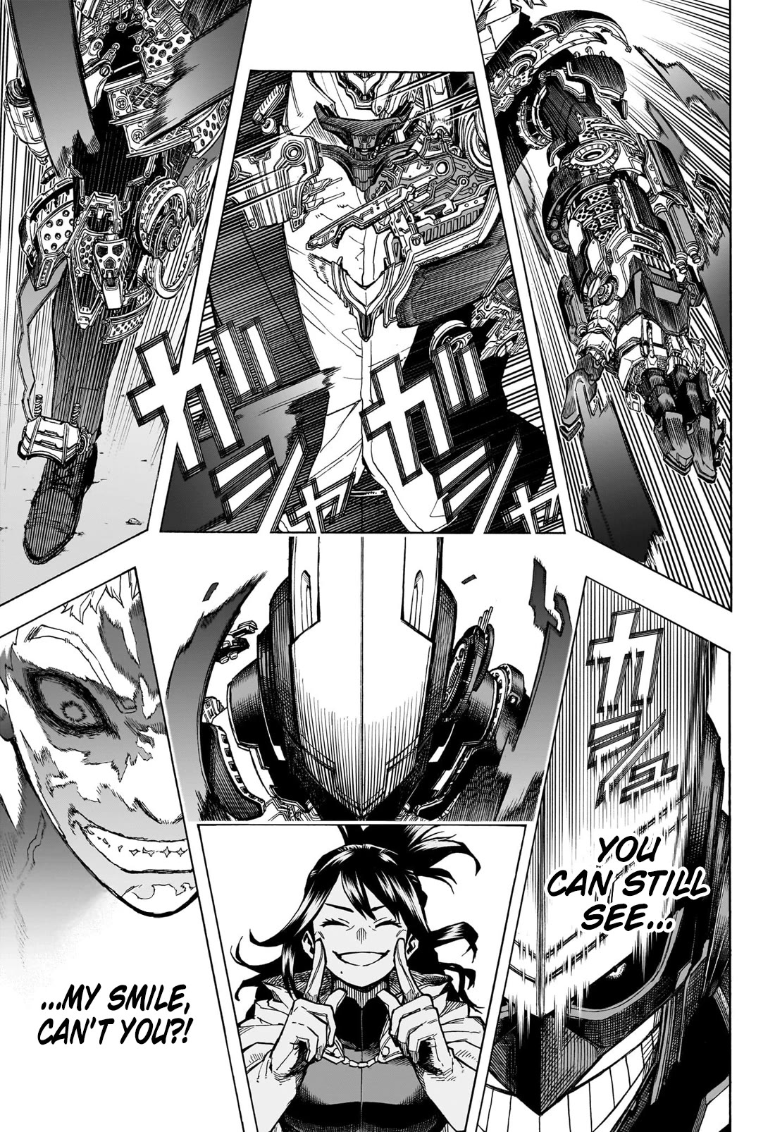 Boku no Hero Academia Chapter 396 page 4 - Chapter 396: A Quirkless Fight