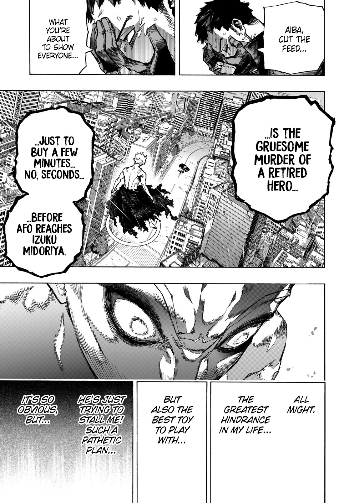 Boku no Hero Academia Chapter 396 page 7 - Chapter 396: A Quirkless Fight