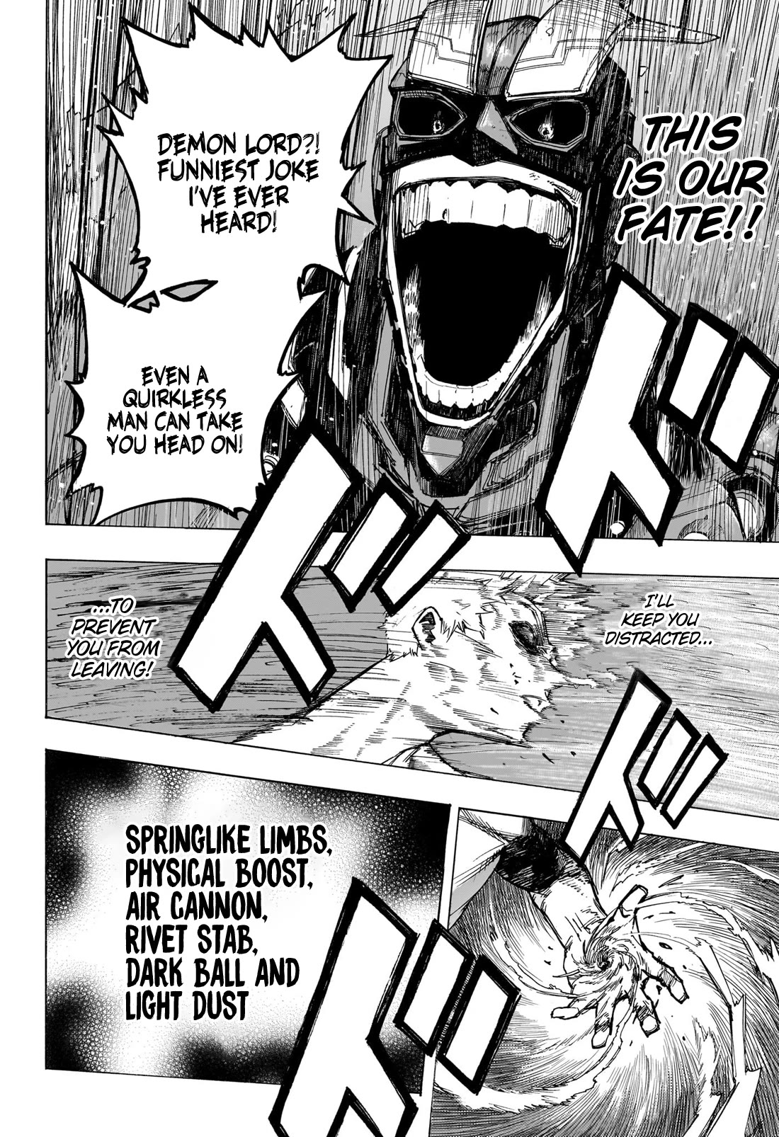 Boku no Hero Academia Chapter 397 page 3 - Chapter 397: Taking out the Trash