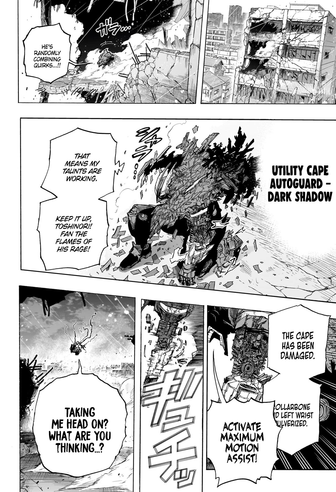 Boku no Hero Academia Chapter 397 page 5 - Chapter 397: Taking out the Trash