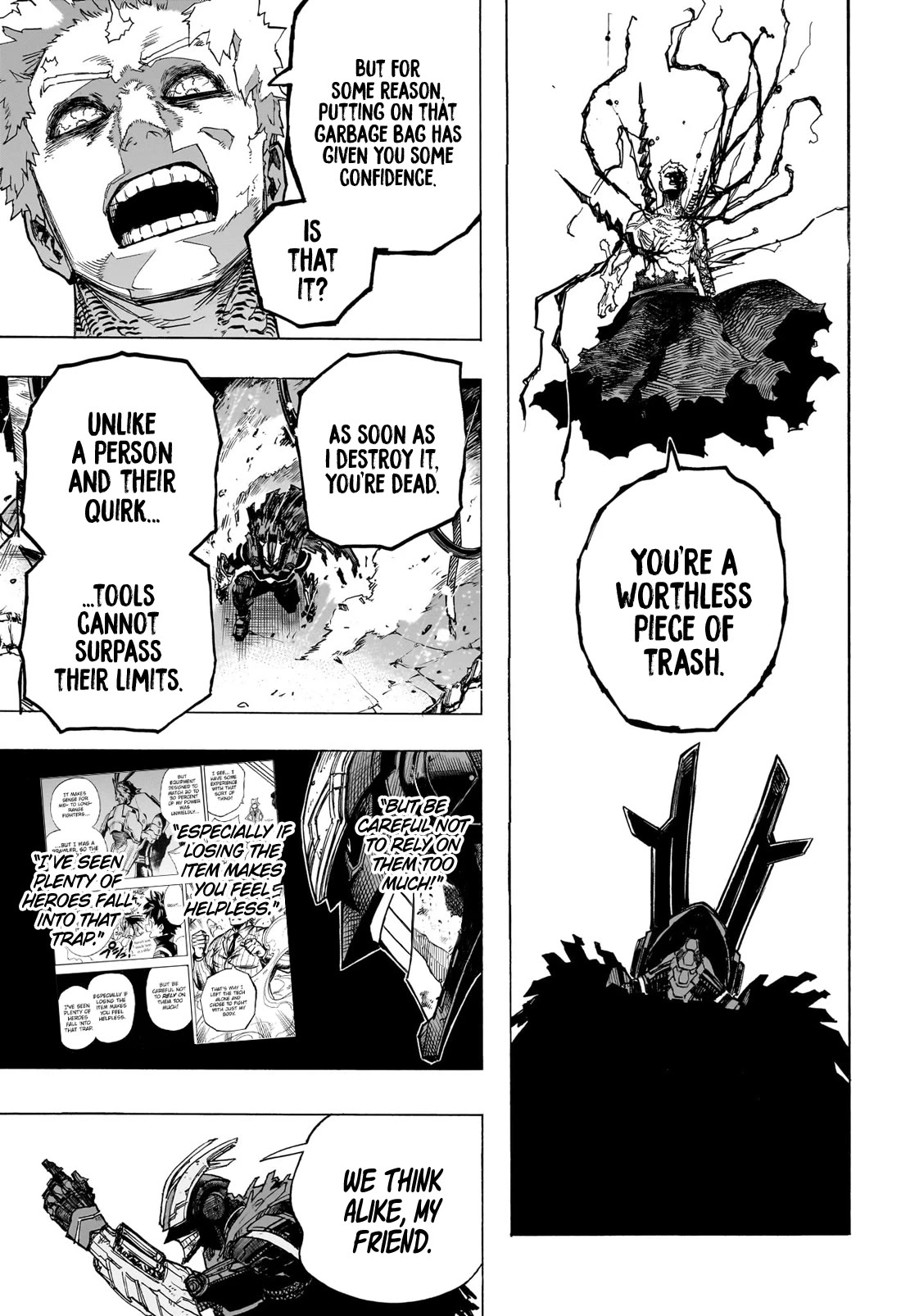 Boku no Hero Academia Chapter 397 page 6 - Chapter 397: Taking out the Trash