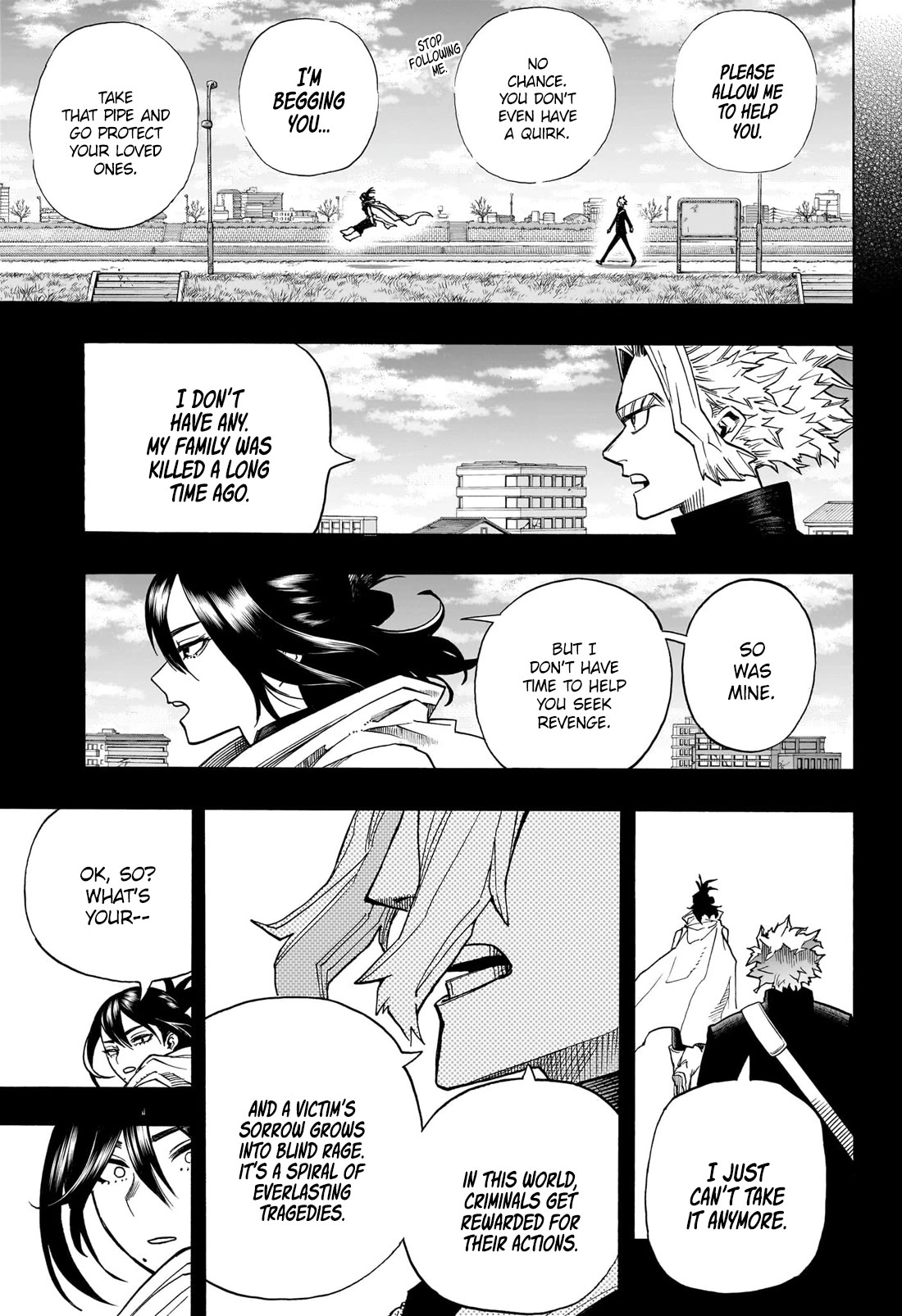 Boku no Hero Academia Chapter 398 page 4 - Chapter 398: Toshinori Yagi: Rising Origin
