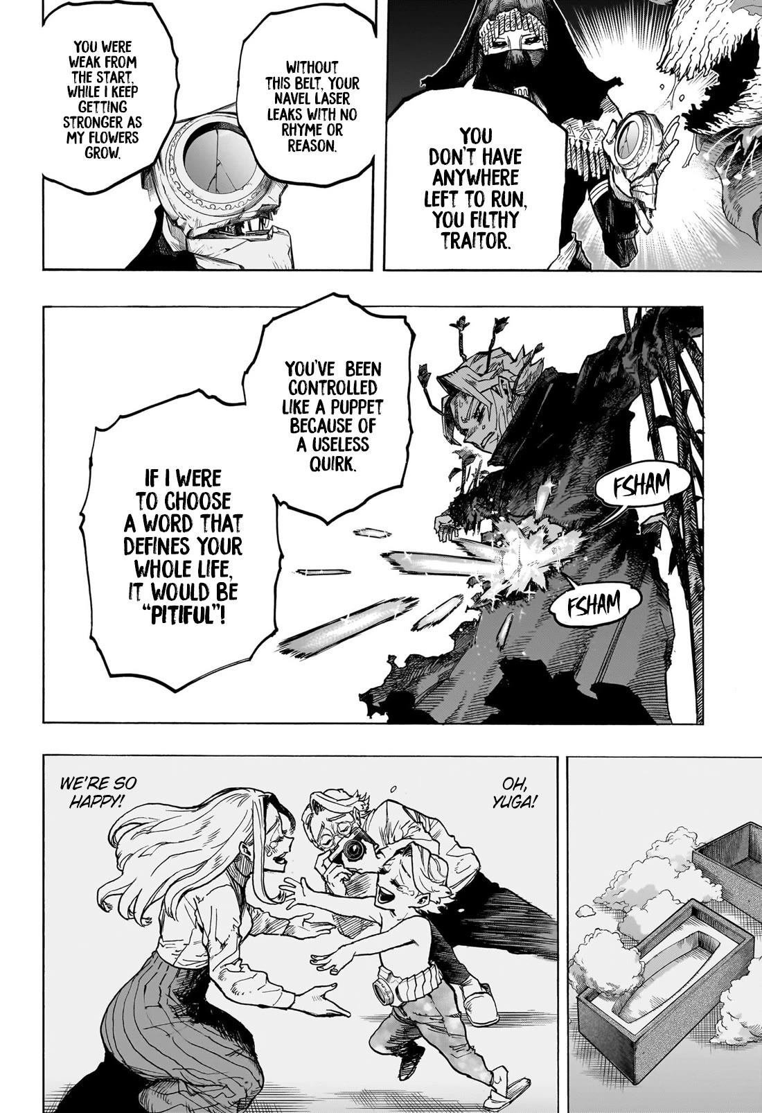 Boku no Hero Academia Chapter 399 page 11 - Chapter 399: Organic Alternating Current Lamp