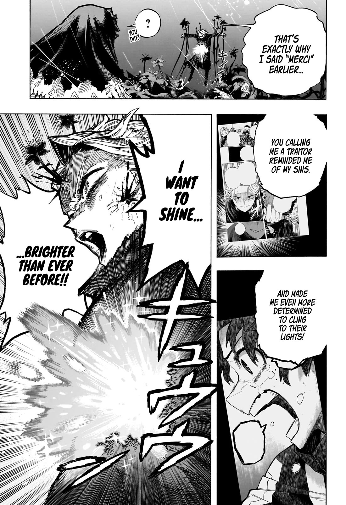 Boku no Hero Academia Chapter 399 page 12 - Chapter 399: Organic Alternating Current Lamp