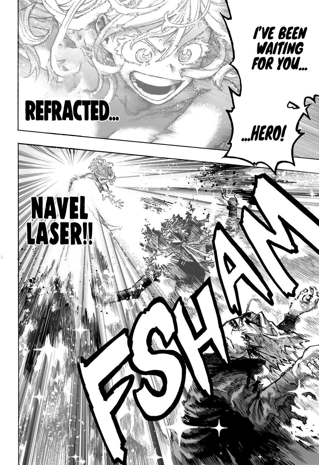 Boku no Hero Academia Chapter 399 page 14 - Chapter 399: Organic Alternating Current Lamp