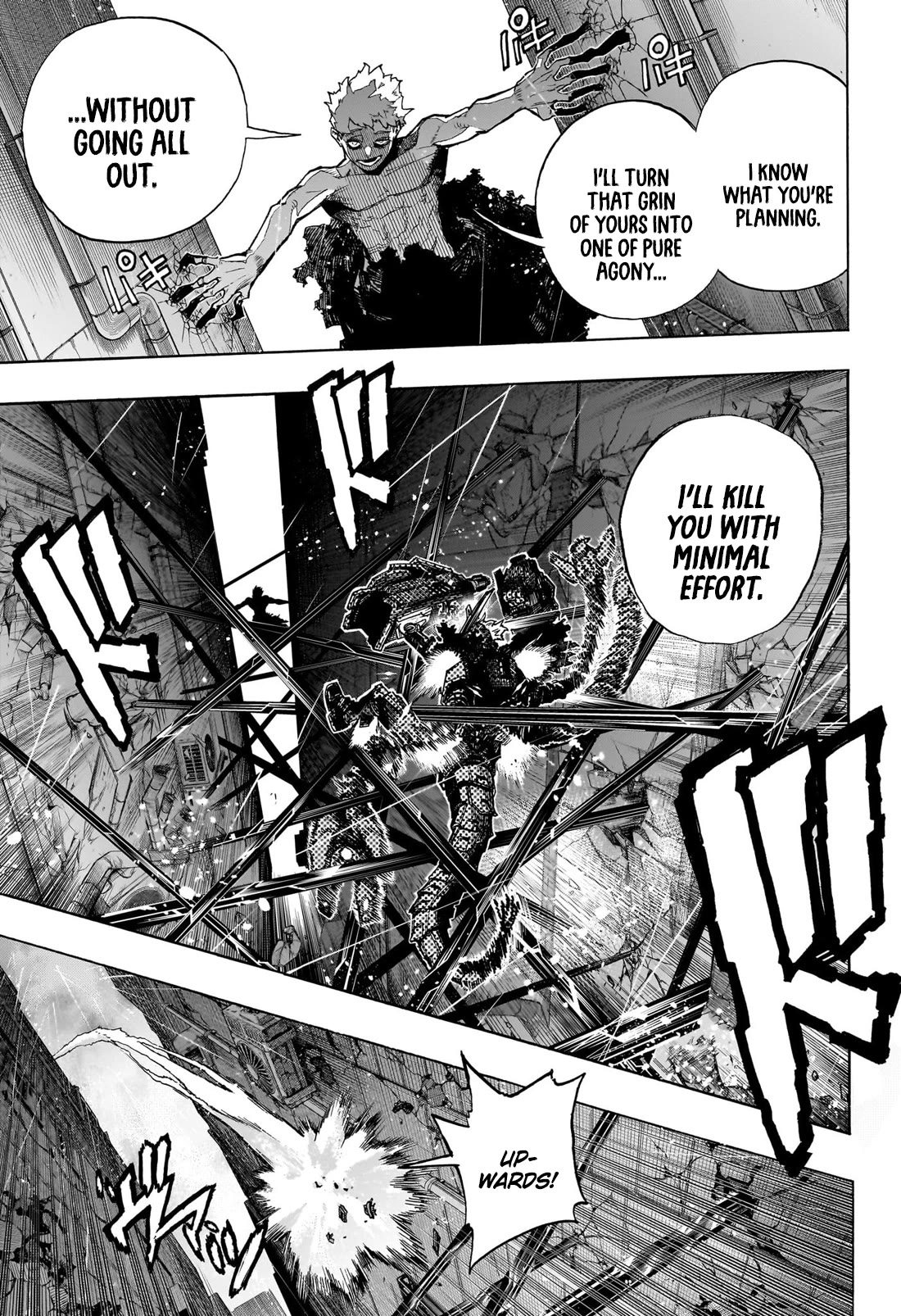 Boku no Hero Academia Chapter 399 page 4 - Chapter 399: Organic Alternating Current Lamp