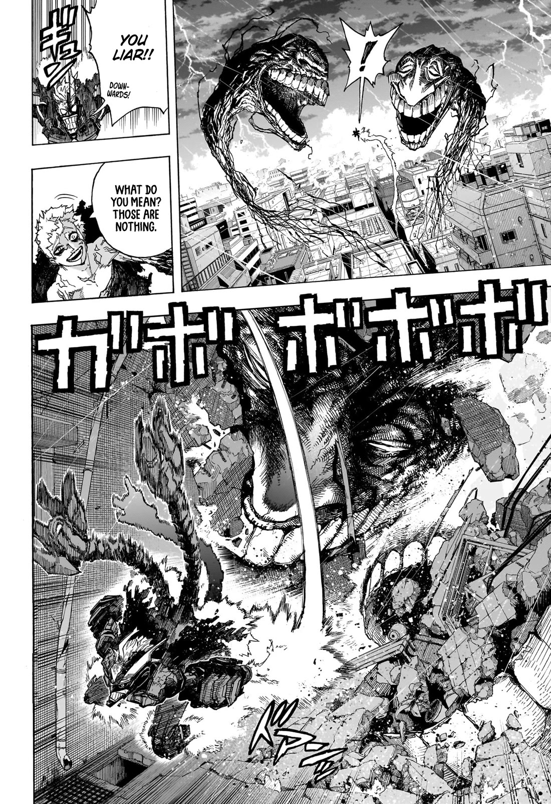 Boku no Hero Academia Chapter 399 page 5 - Chapter 399: Organic Alternating Current Lamp
