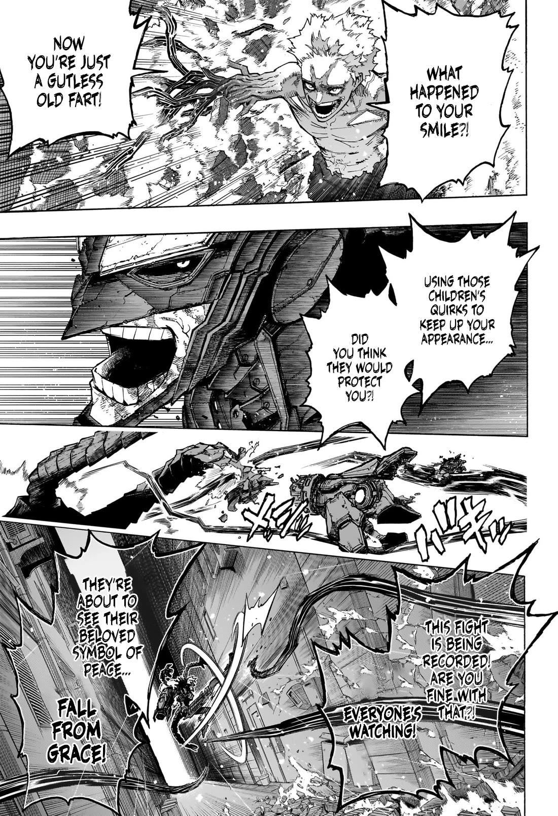 Boku no Hero Academia Chapter 399 page 6 - Chapter 399: Organic Alternating Current Lamp