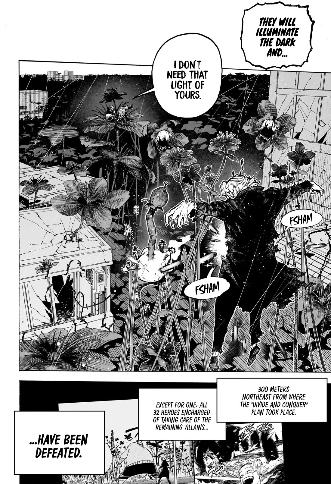 Boku no Hero Academia Chapter 399 page 9 - Chapter 399: Organic Alternating Current Lamp