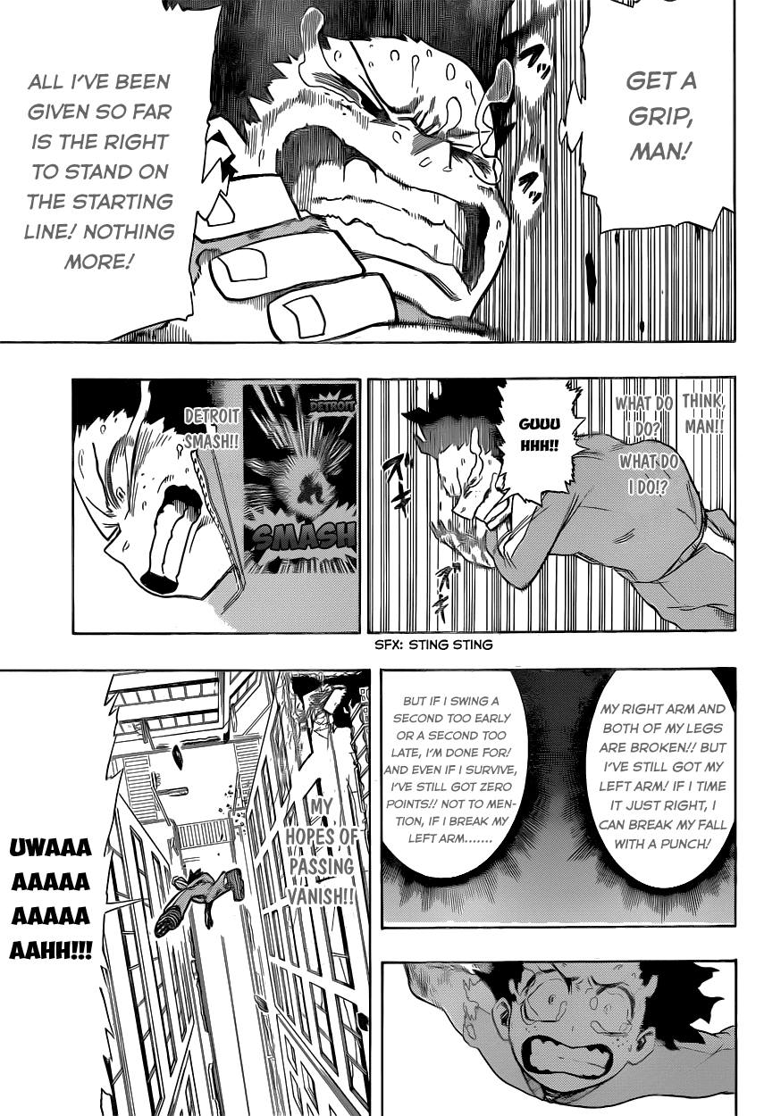 Boku no Hero Academia Chapter 4 page 3 - Chapter 4: The Starting Line
