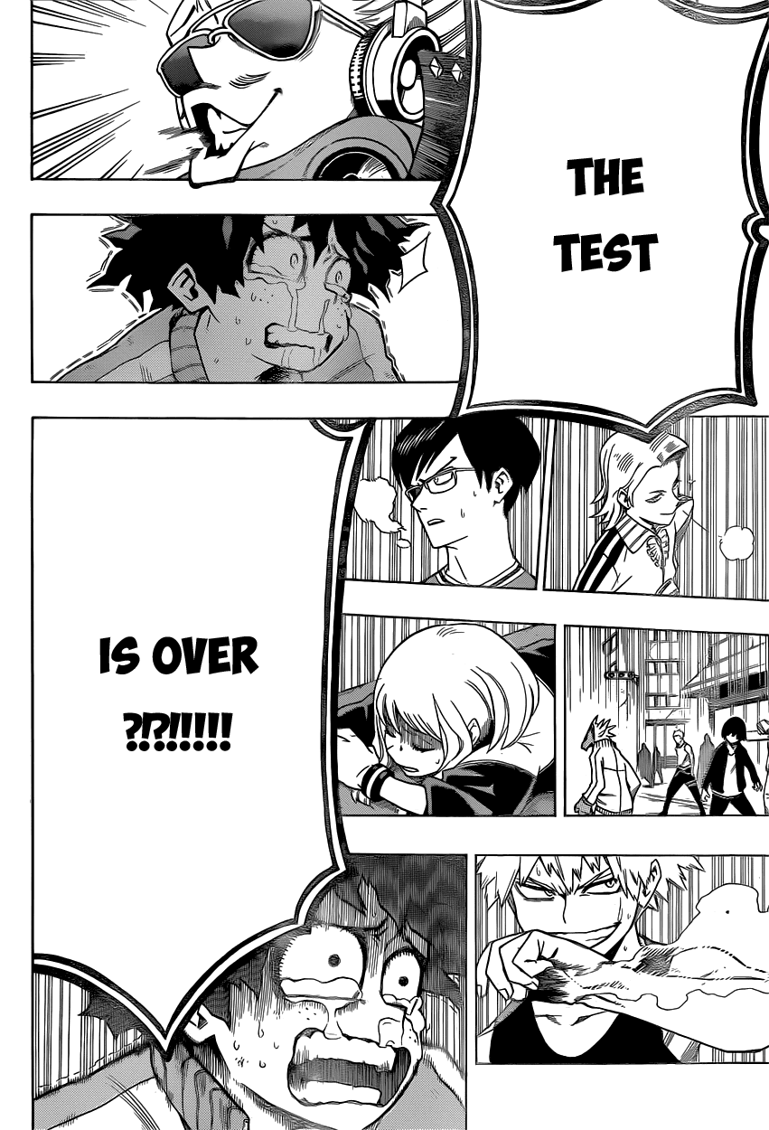 Boku no Hero Academia Chapter 4 page 6 - Chapter 4: The Starting Line