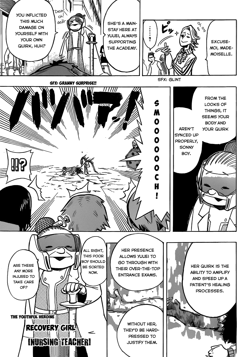 Boku no Hero Academia Chapter 4 page 9 - Chapter 4: The Starting Line