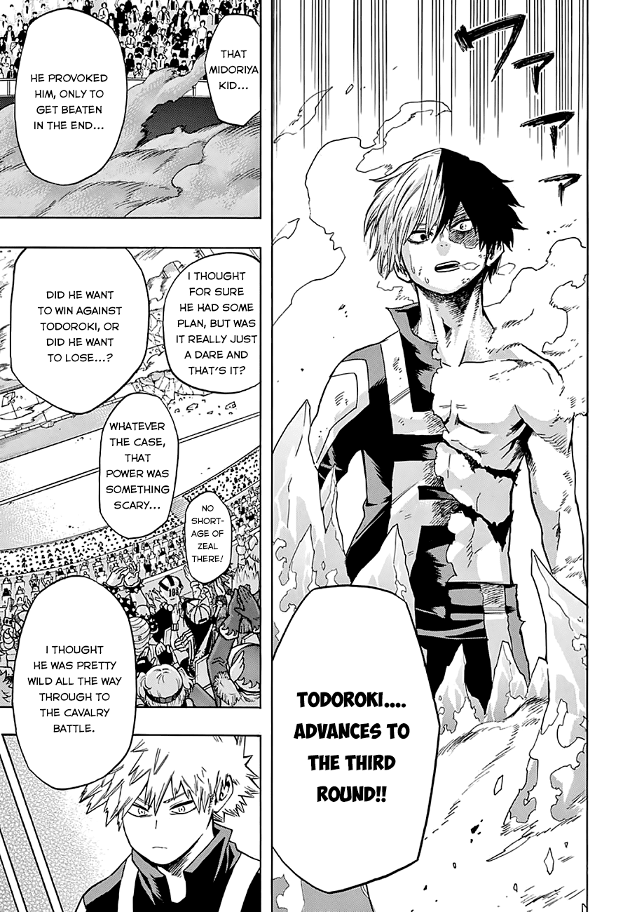 Boku no Hero Academia Chapter 40 page 11 - Chapter 40: Filial Independence