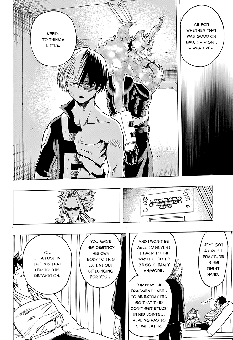 Boku no Hero Academia Chapter 40 page 14 - Chapter 40: Filial Independence