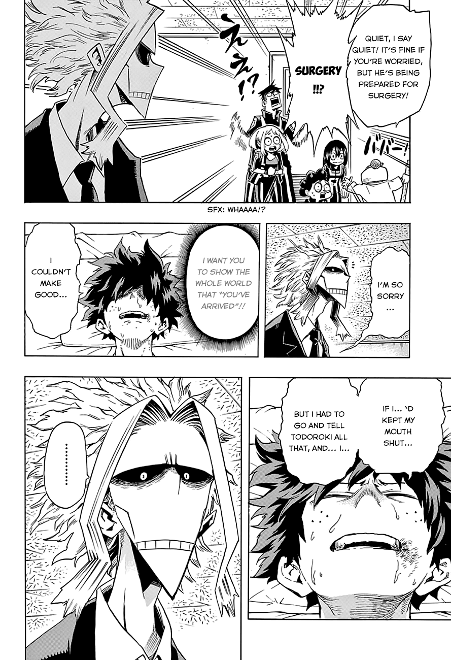 Boku no Hero Academia Chapter 40 page 16 - Chapter 40: Filial Independence