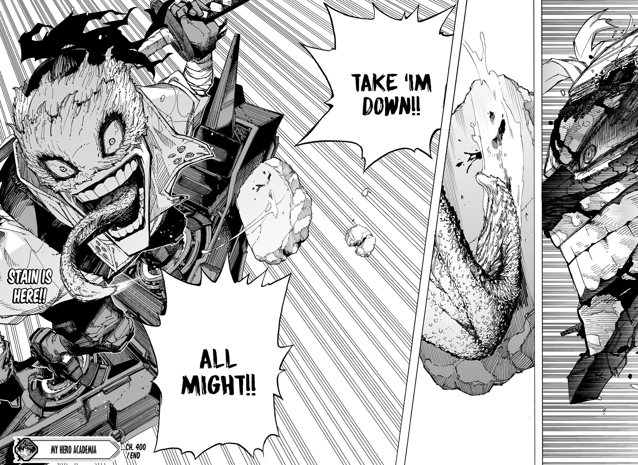Boku no Hero Academia Chapter 400 page 15 - Chapter 400: To The Limit