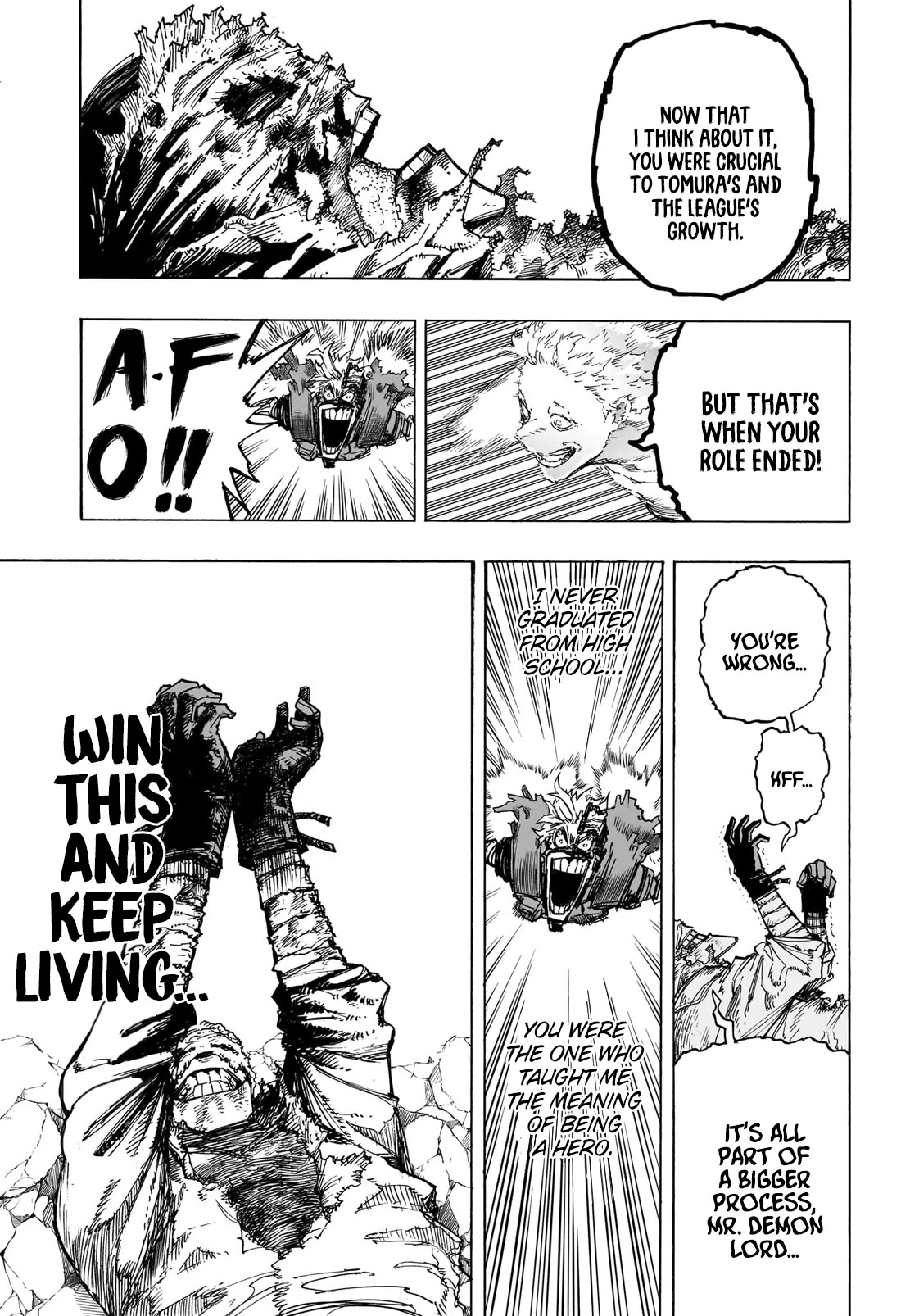 Boku no Hero Academia Chapter 401 page 10 - Chapter 401: The Lunactic