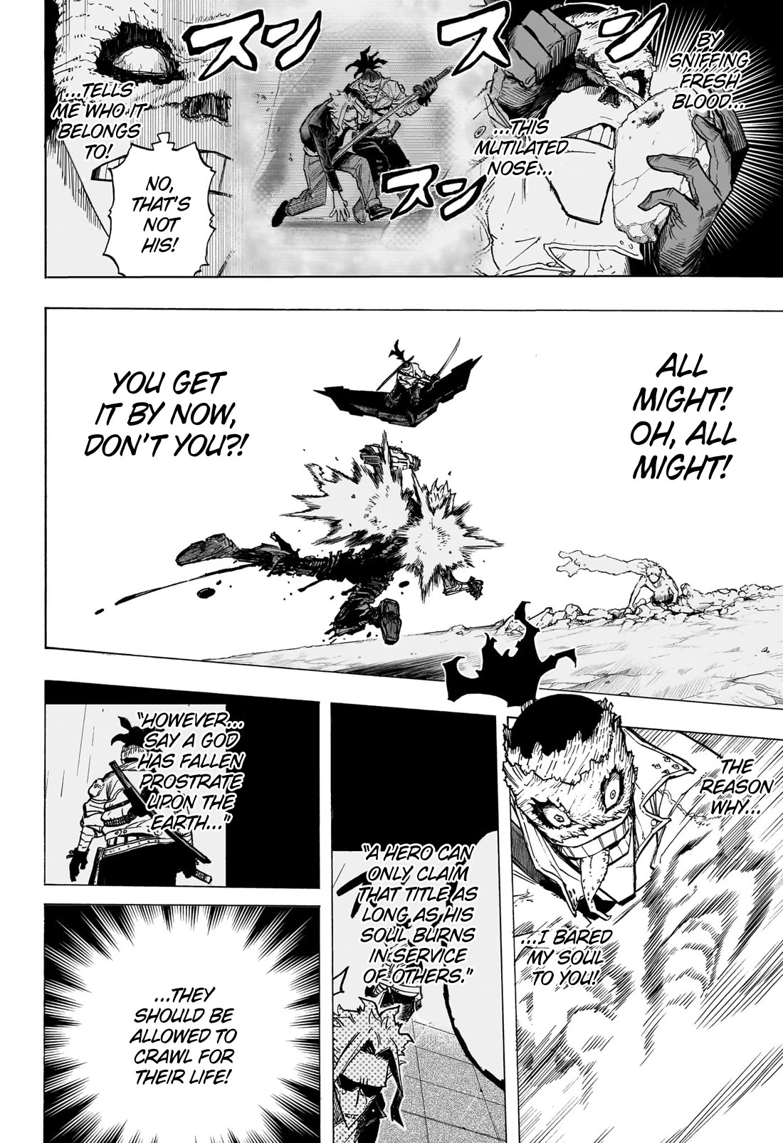 Boku no Hero Academia Chapter 401 page 3 - Chapter 401: The Lunactic