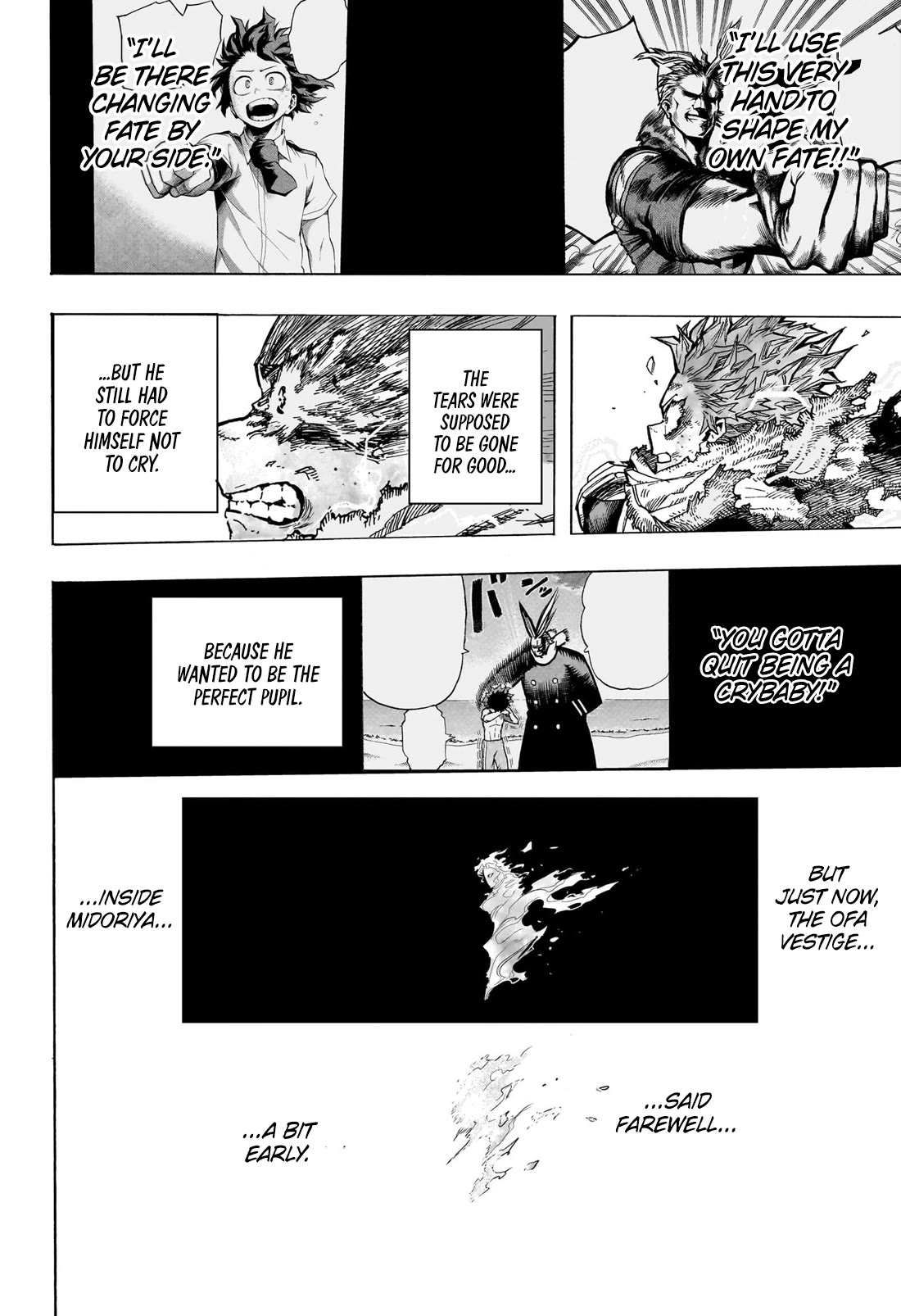 Boku no Hero Academia Chapter 402 page 11 - Chapter 402: The Tearful Days
