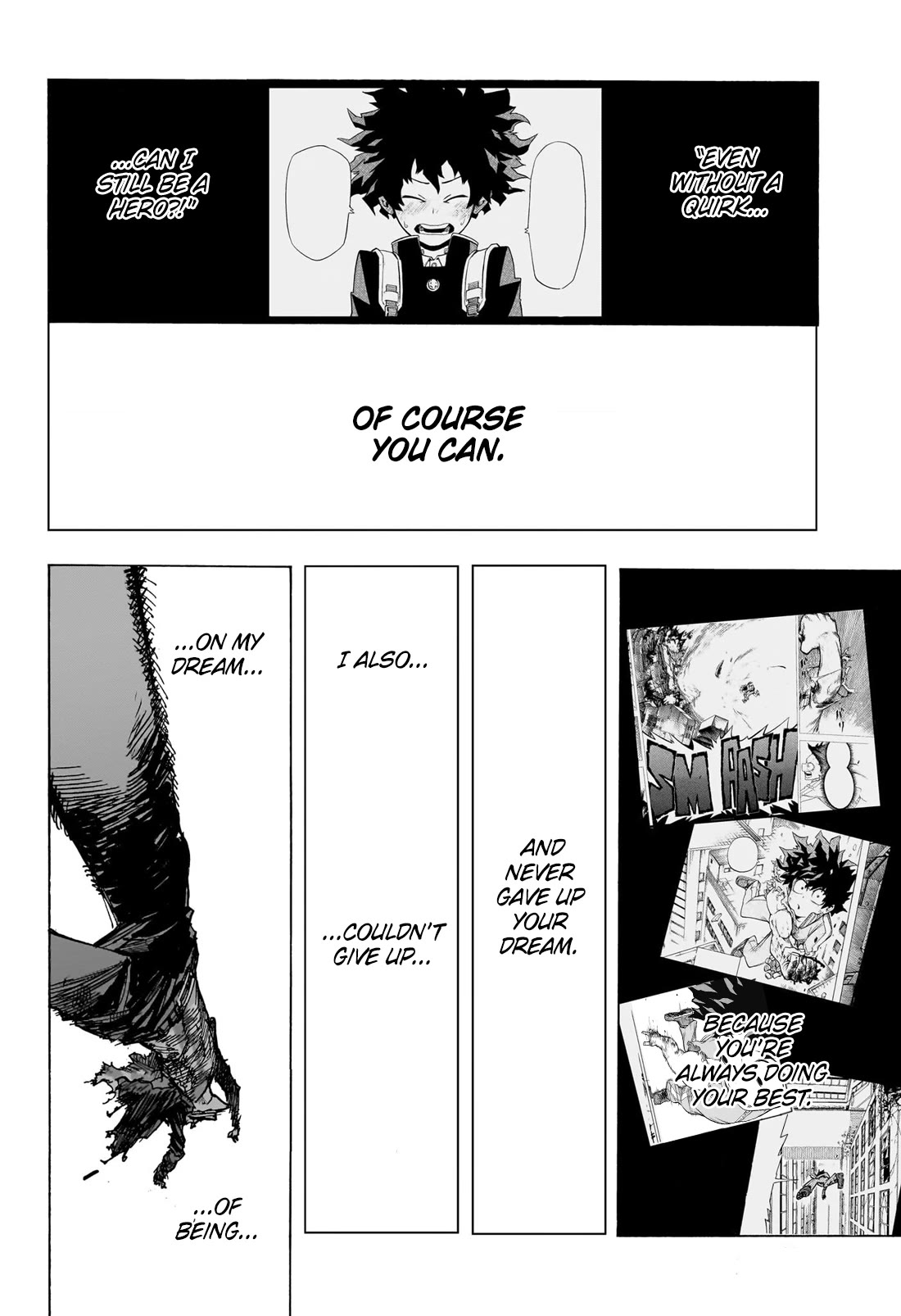 Boku no Hero Academia Chapter 402 page 13 - Chapter 402: The Tearful Days