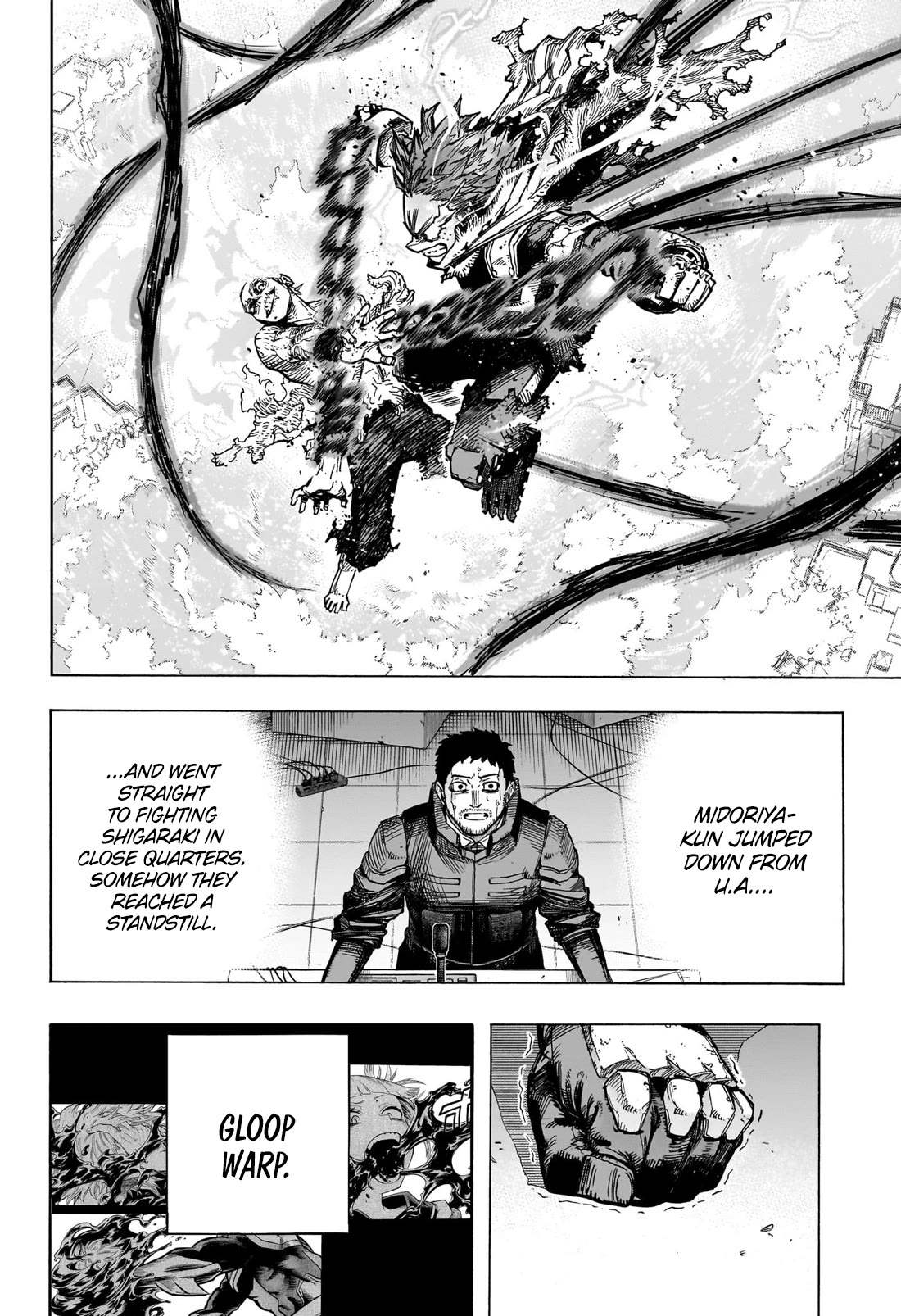 Boku no Hero Academia Chapter 402 page 5 - Chapter 402: The Tearful Days