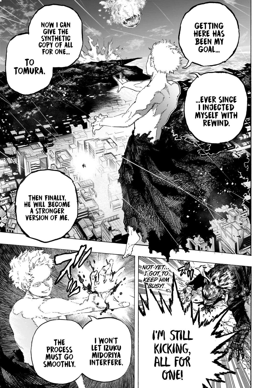 Boku no Hero Academia Chapter 402 page 6 - Chapter 402: The Tearful Days