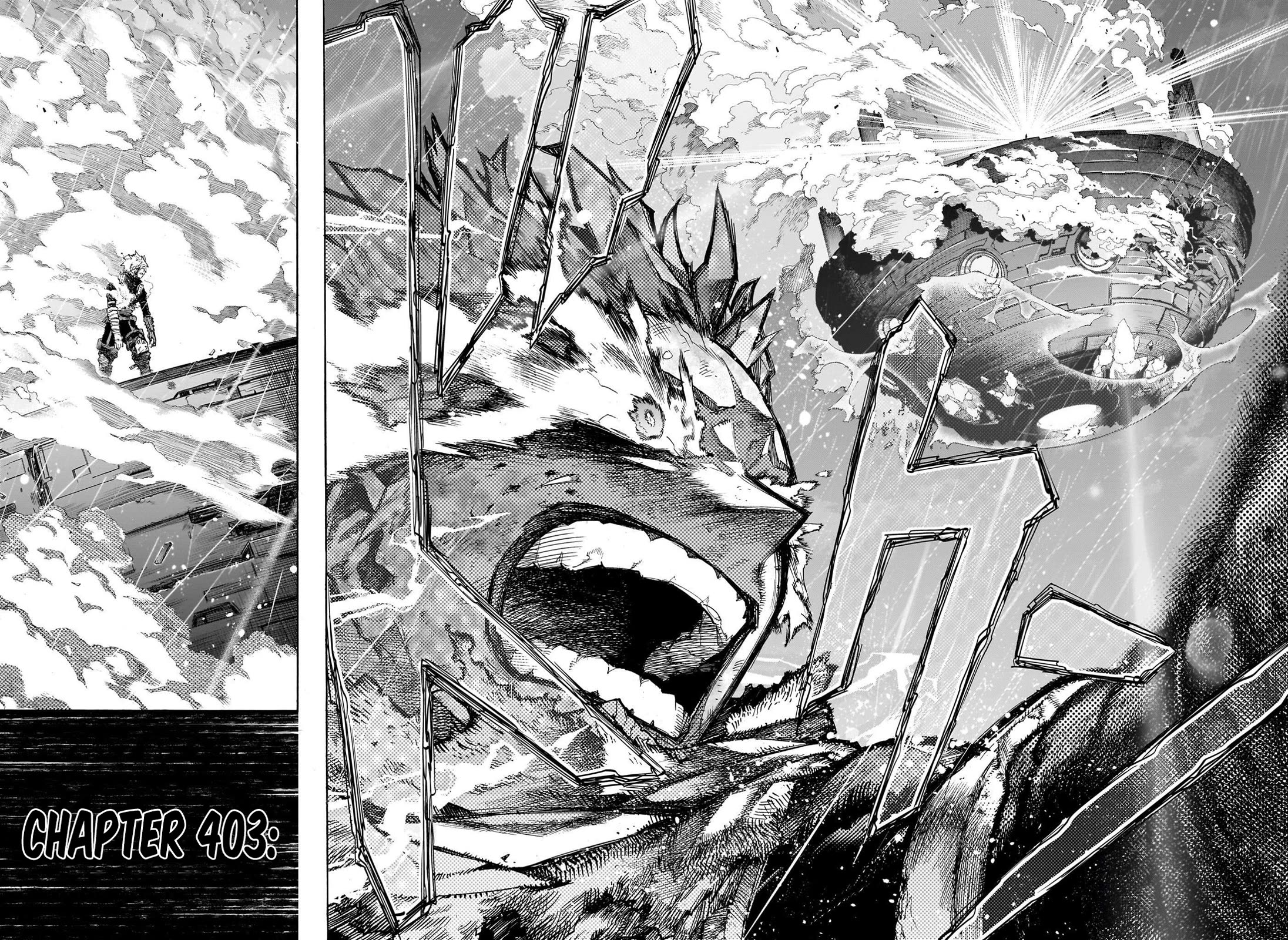 Boku no Hero Academia Chapter 403 page 13 - Chapter 403: The End of an Era, and...