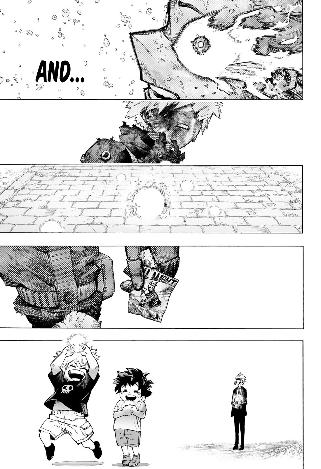 Boku no Hero Academia Chapter 403 page 15 - Chapter 403: The End of an Era, and...