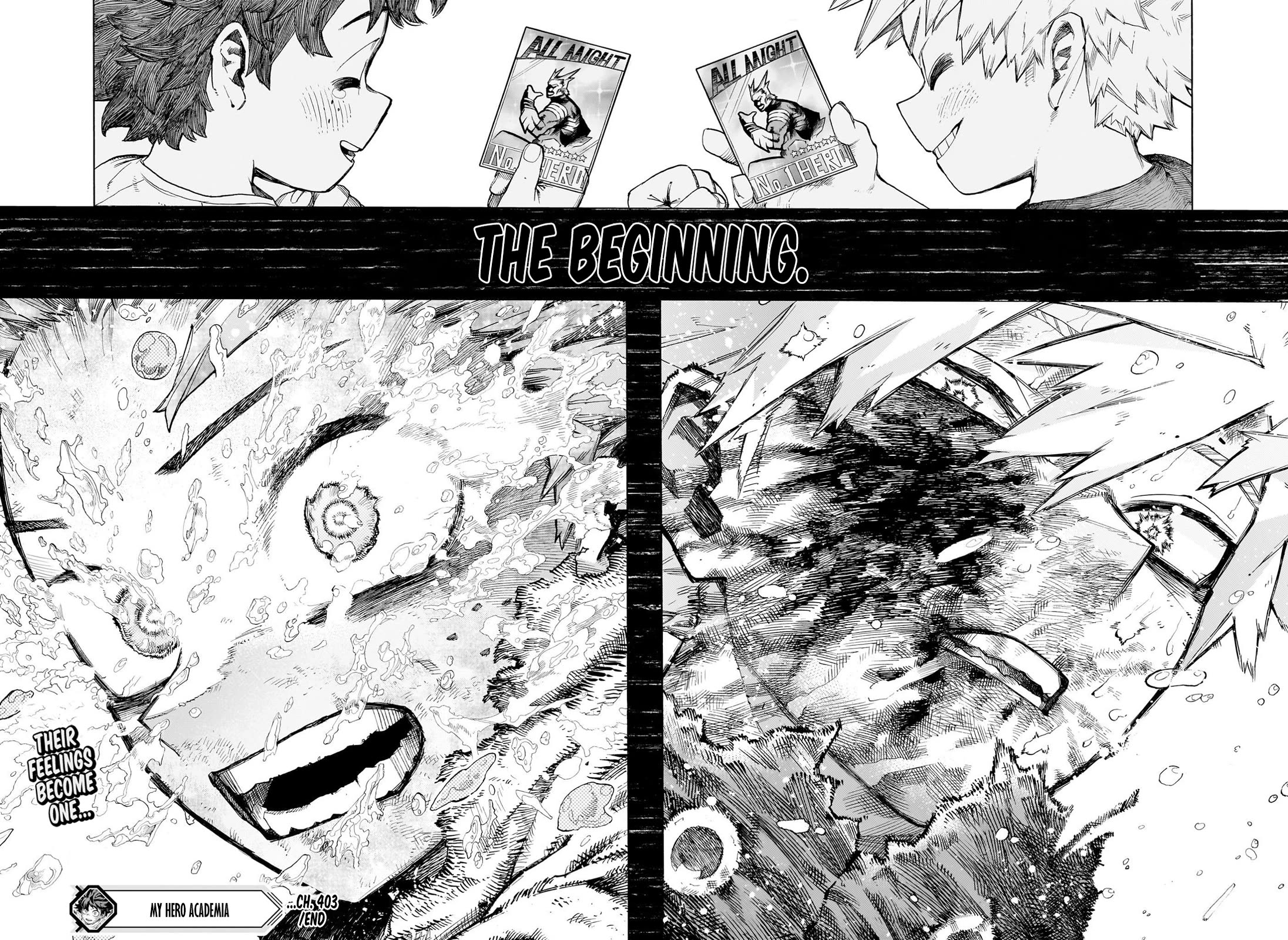 Boku no Hero Academia Chapter 403 page 16 - Chapter 403: The End of an Era, and...