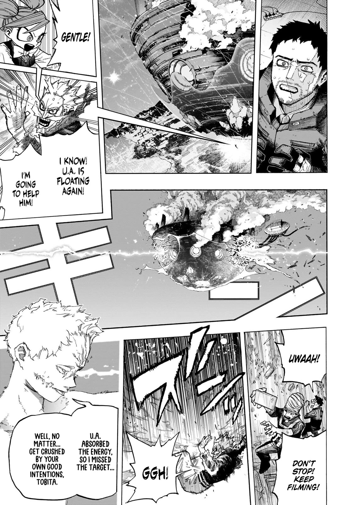 Boku no Hero Academia Chapter 403 page 8 - Chapter 403: The End of an Era, and...