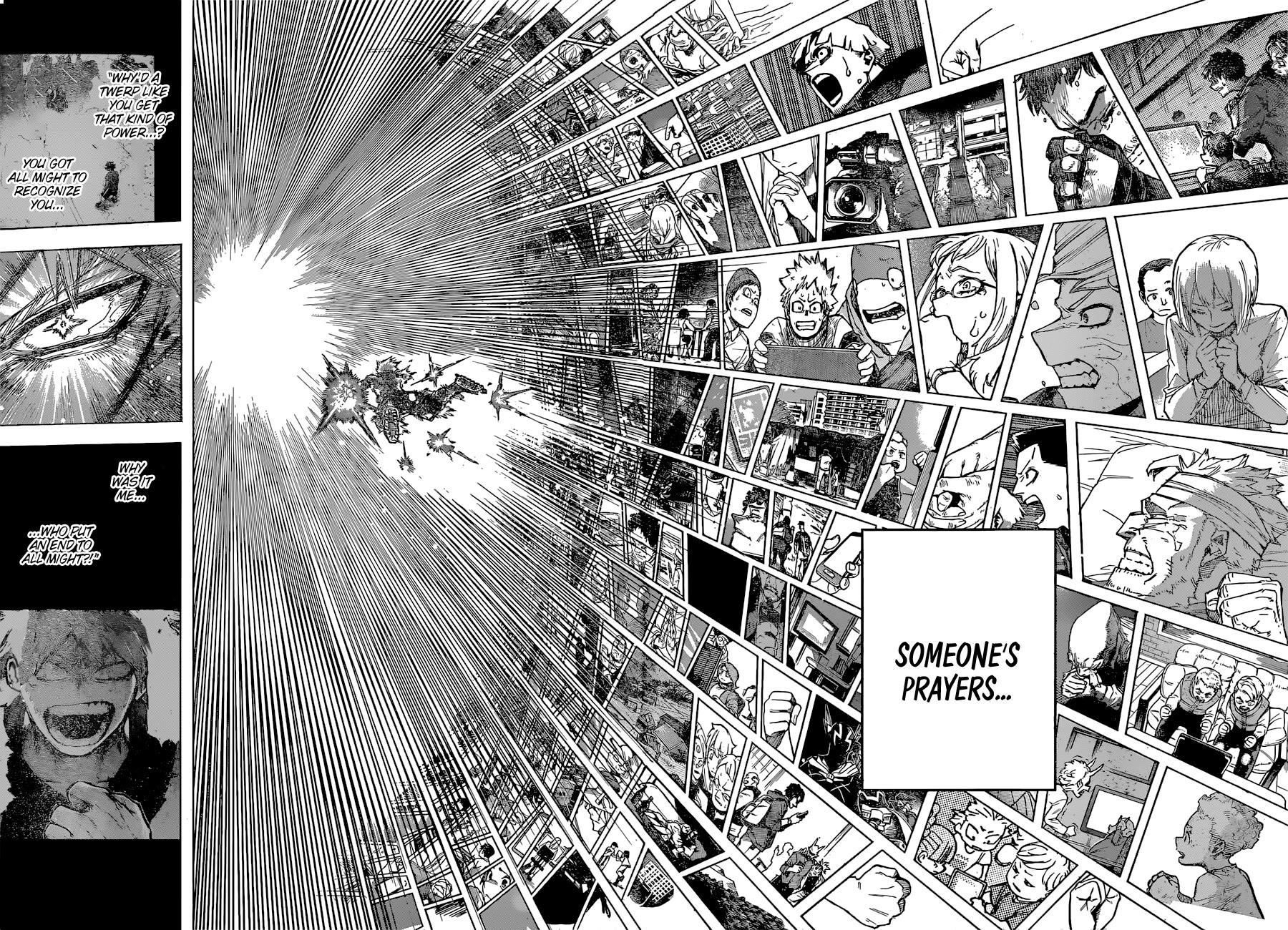 Boku no Hero Academia Chapter 404 page 11 - Chapter 404: We love you, All Might!!