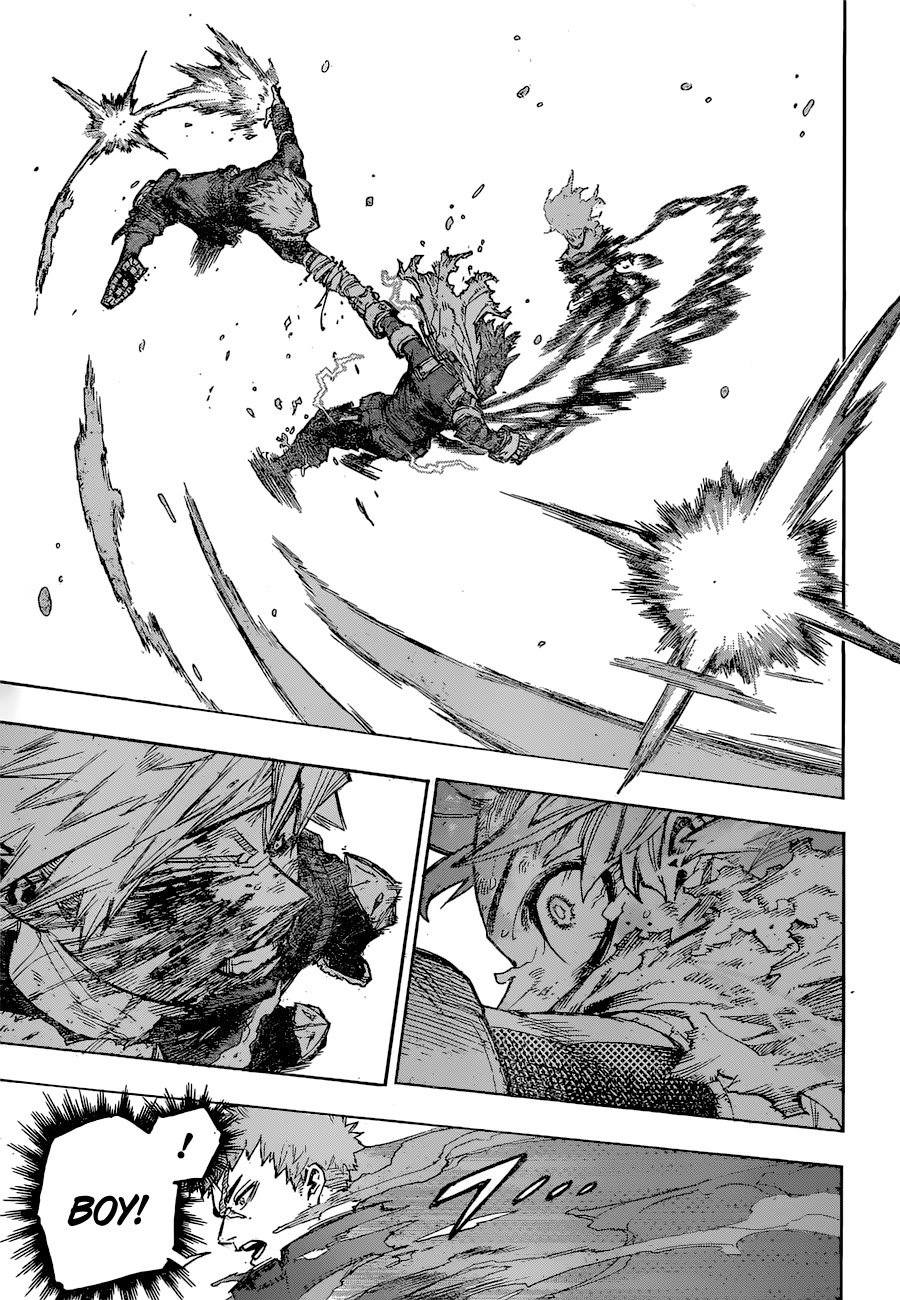 Boku no Hero Academia Chapter 404 page 5 - Chapter 404: We love you, All Might!!